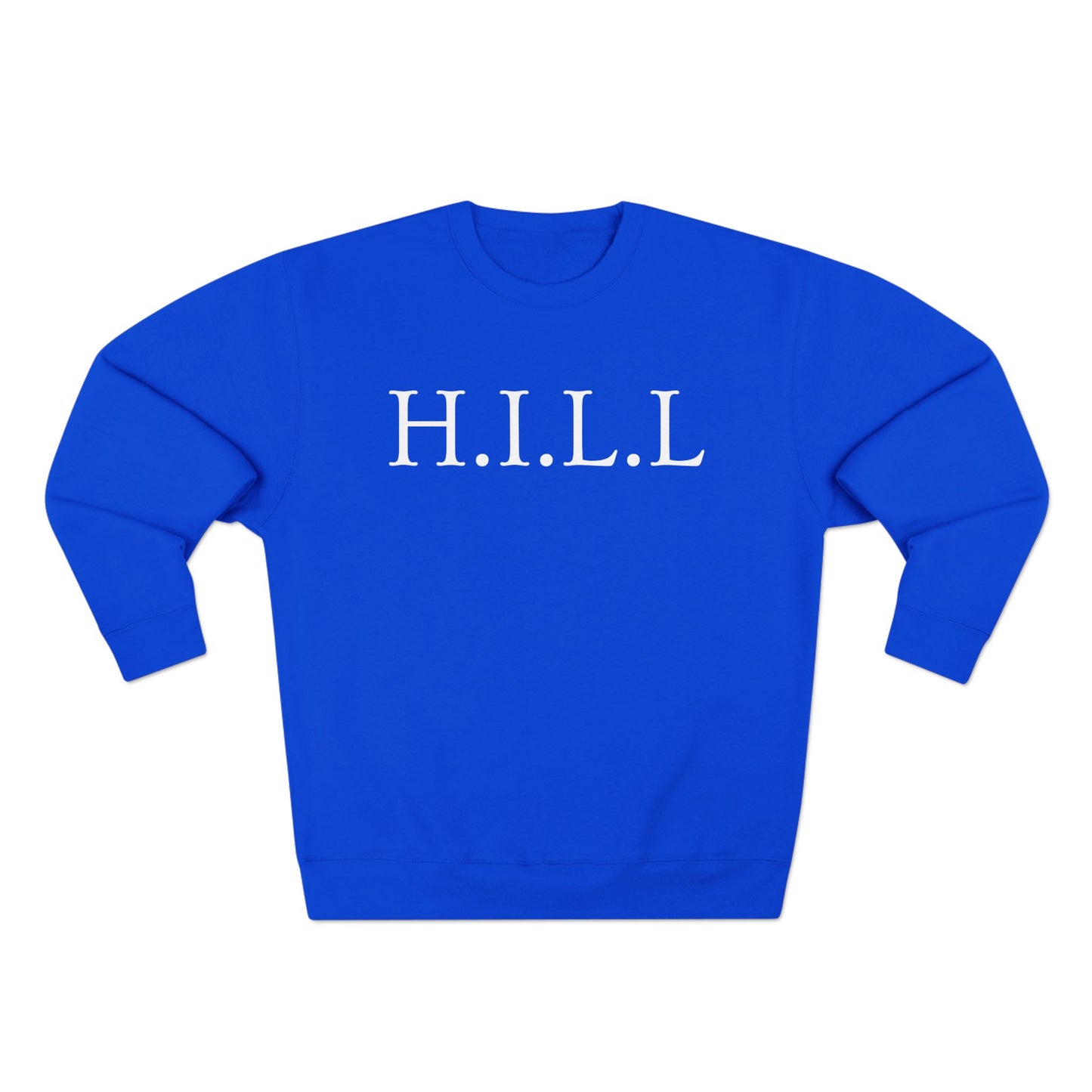 Hill Christian White Words Crewneck