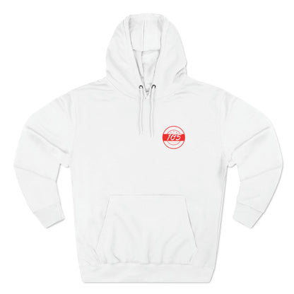 Adult 105 Christian Red and White Letters Hoodie