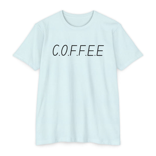 Specialty Adult Coffee Christian Blue Words & Woman Image