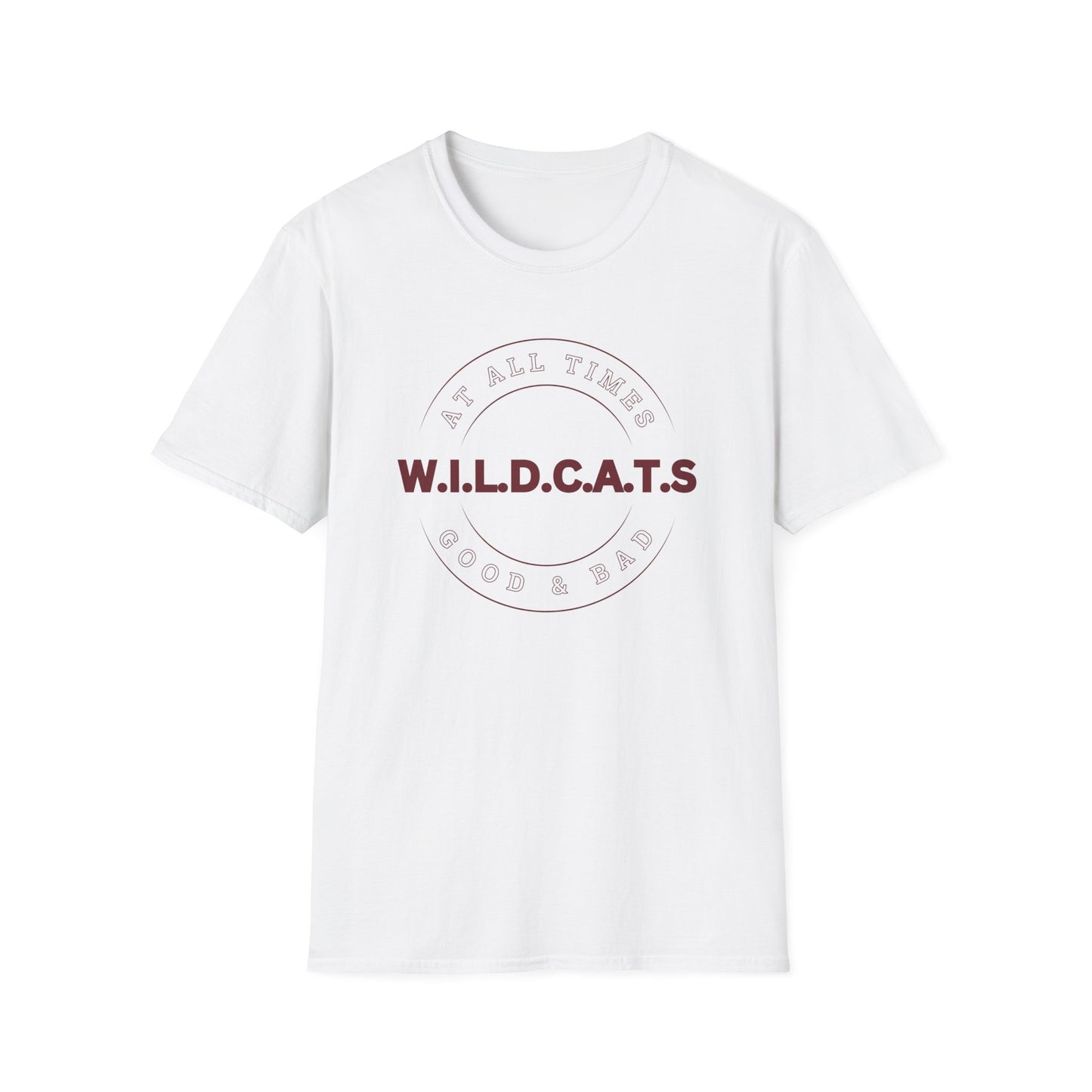 Wildcats Christian Marron Letters & Picture