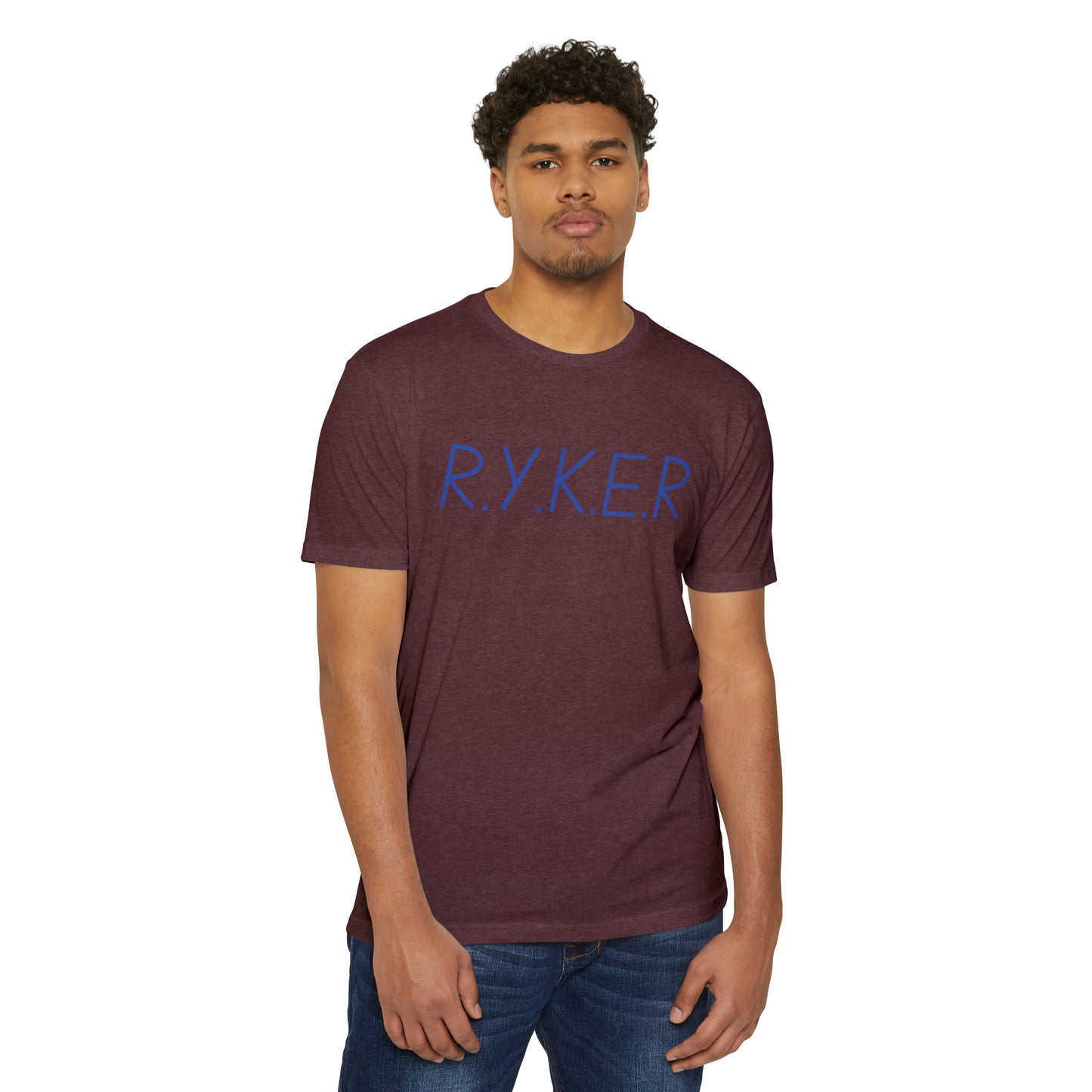 RYKER Christian Blue Letters Blended