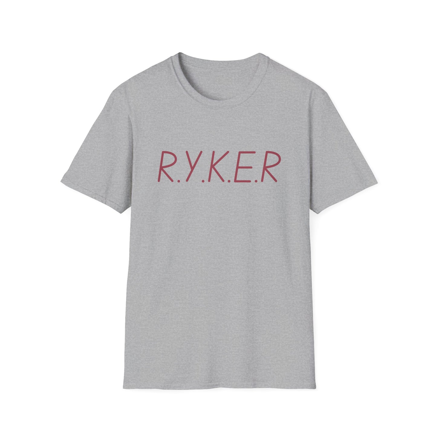 RYKER Christian Marron Letters