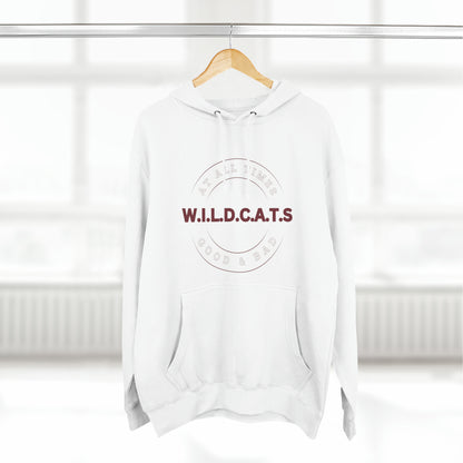 Wildcats Christian Marron Letters & Picture Hoodie