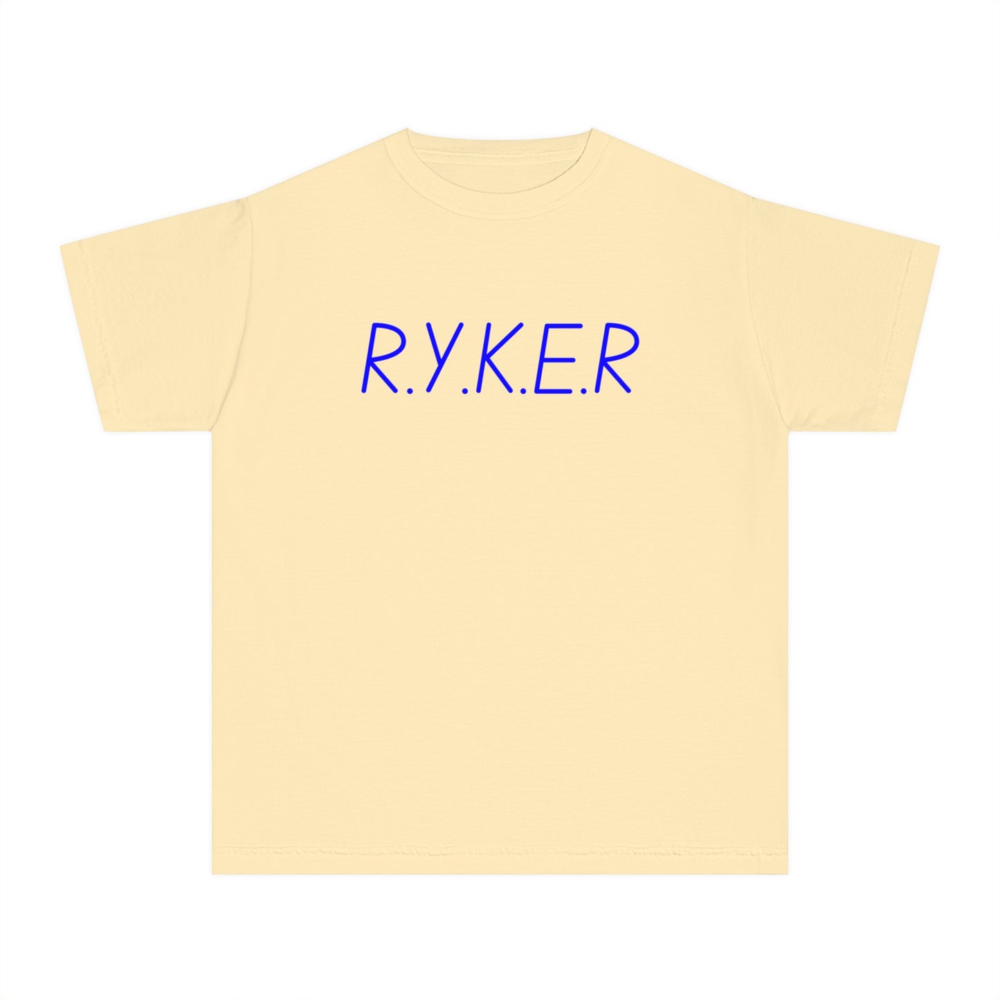 Youth RYKER Christian Blue Letters