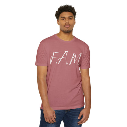 Fam Christian White Letters & Image Blended