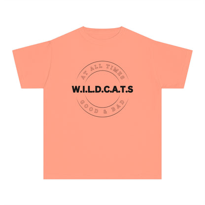 Youth Wildcats Christian Black Letters & Picture