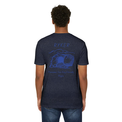 RYKER Christian Blue Letters Blended