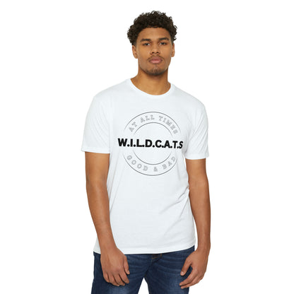 Wildcats Christian Black Letters & Picture