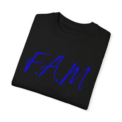 Fam Christian Blue Letters & Image