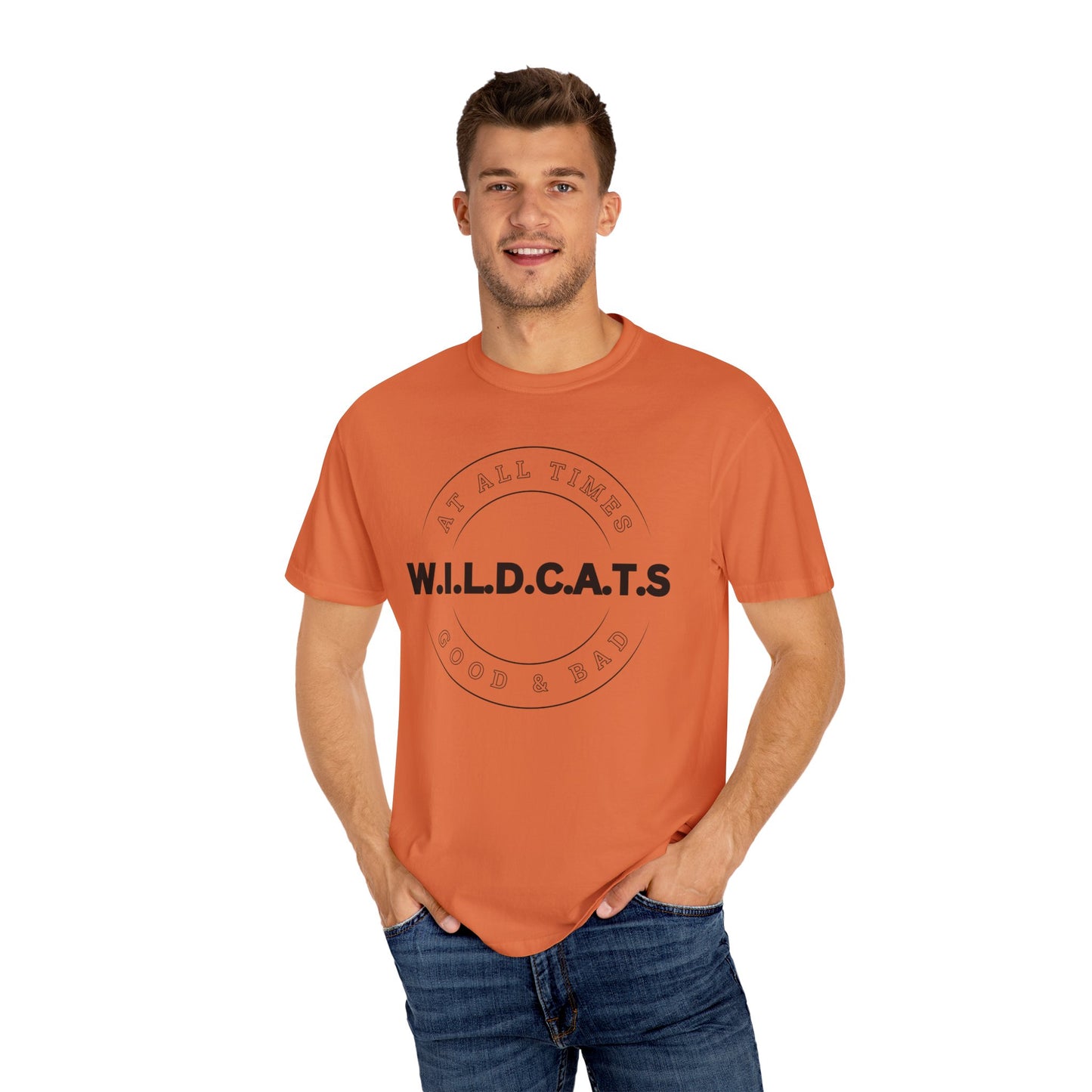 Wildcats Christian Black Letters & Picture