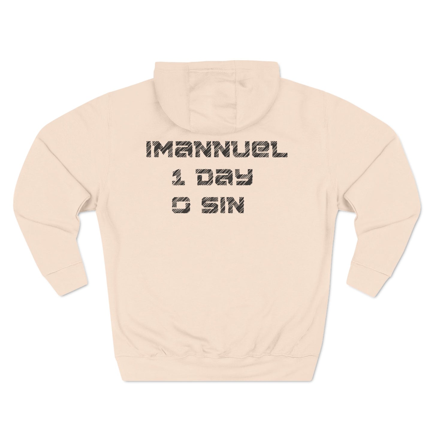 I-10 Christian Black Words Hoodie