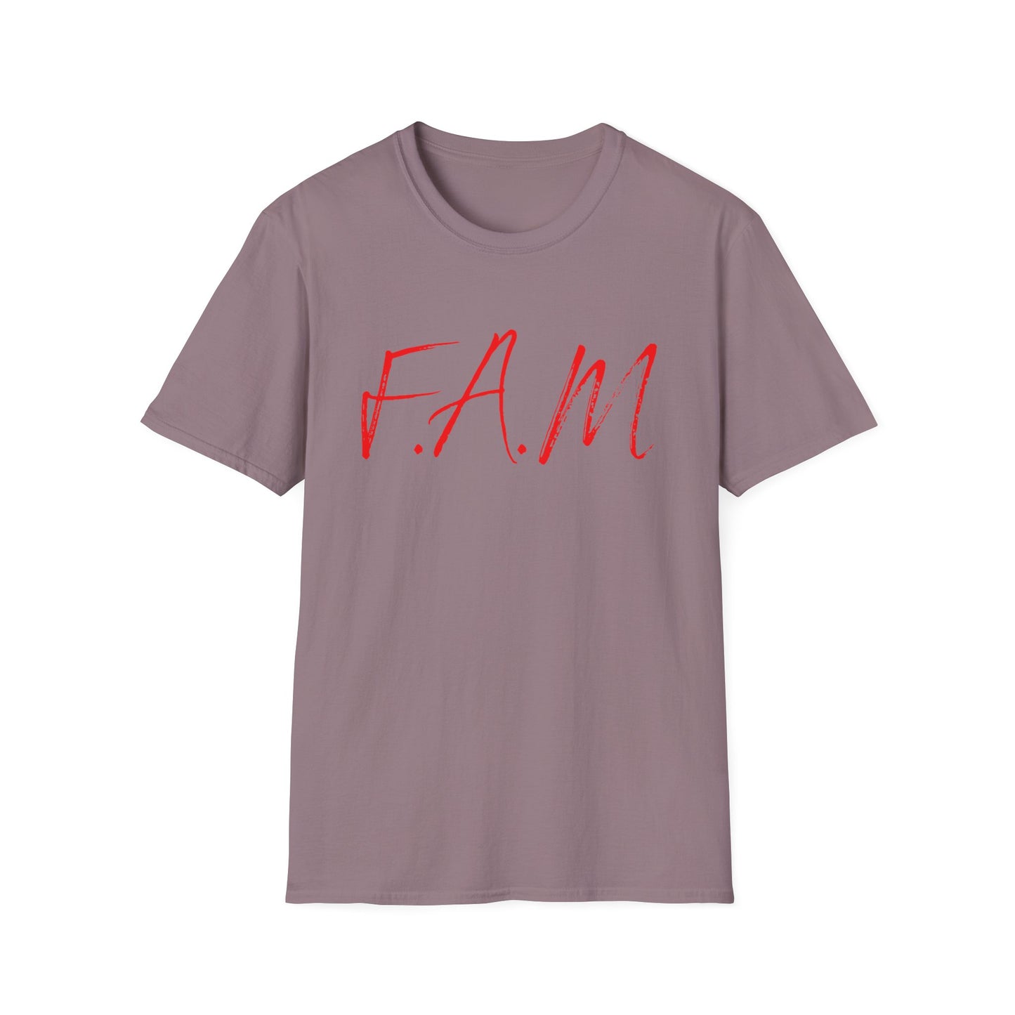 Fam Christian Red Letters & Image