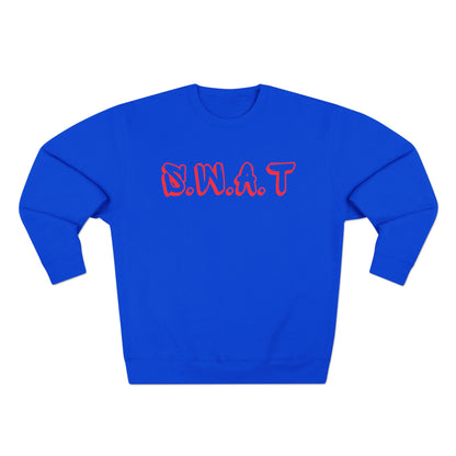 Swat Christian Red Words Crewneck