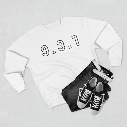 931 Crewneck Black Words