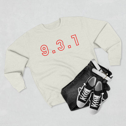 931 Crewneck Red Words