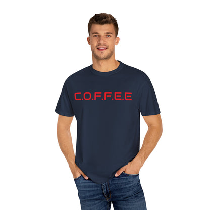 Adult Coffee Christian Red Words Only