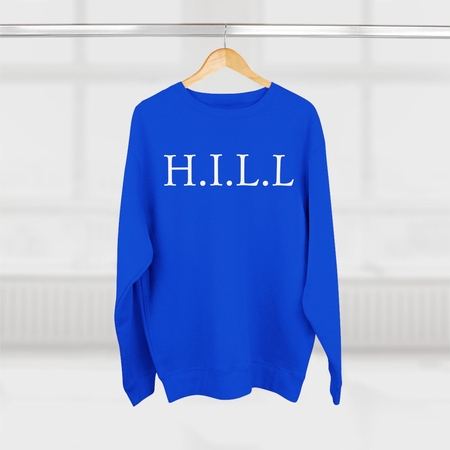 Hill Christian White Words Crewneck