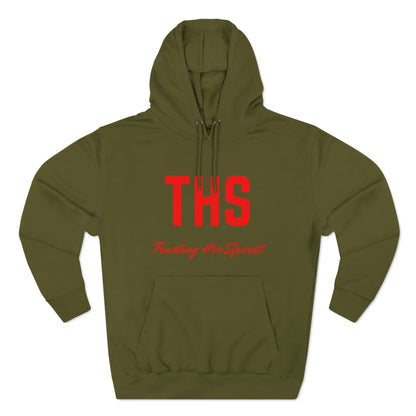 Adult THS Christian Red Letters Hoodie