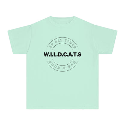 Youth Wildcats Christian Black Letters & Picture