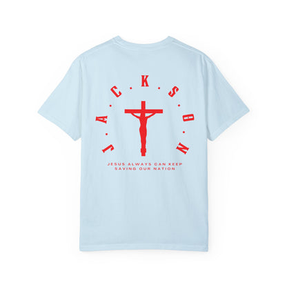 Jackson Believing Christian Red Letters & Cross