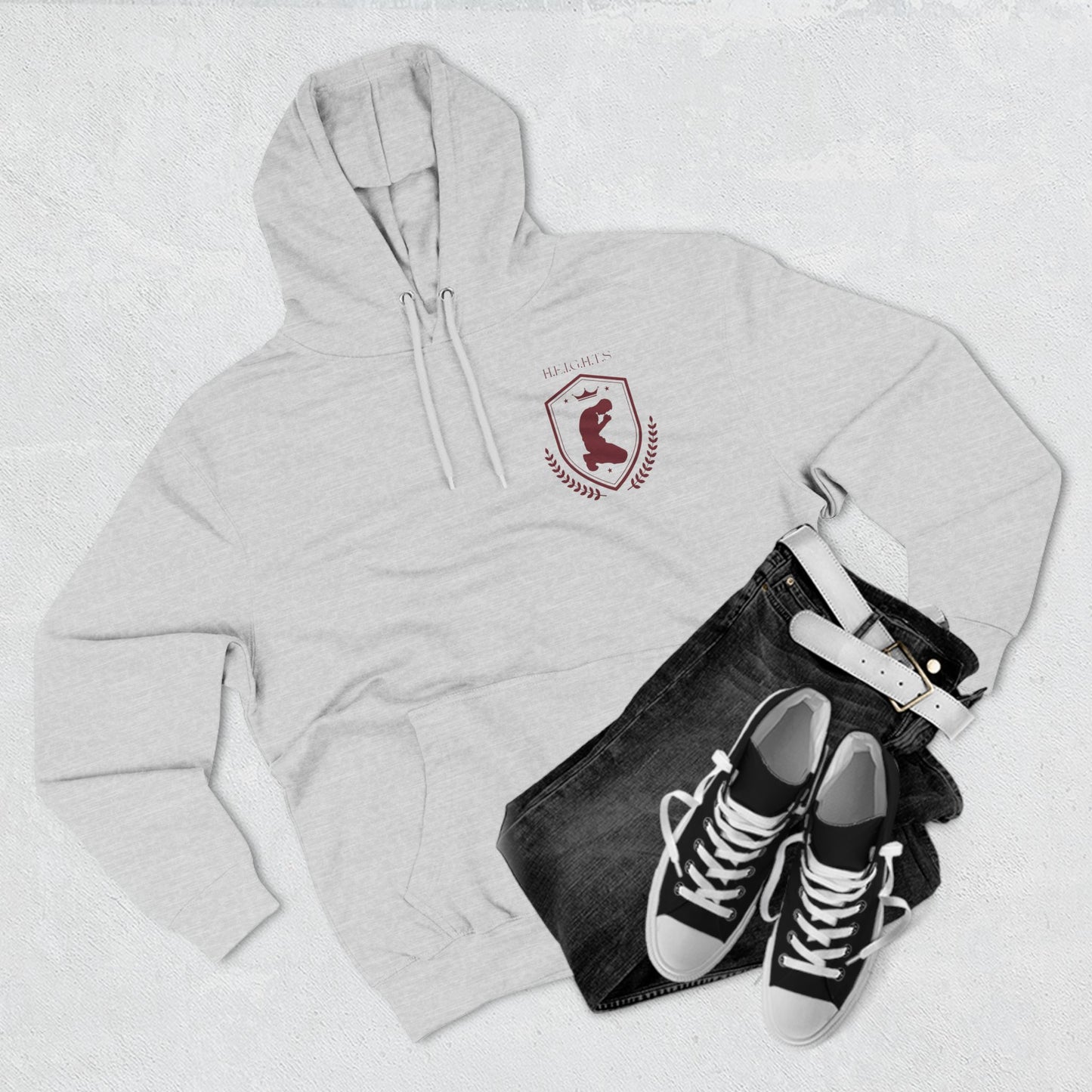 Heights Marron Hoodie