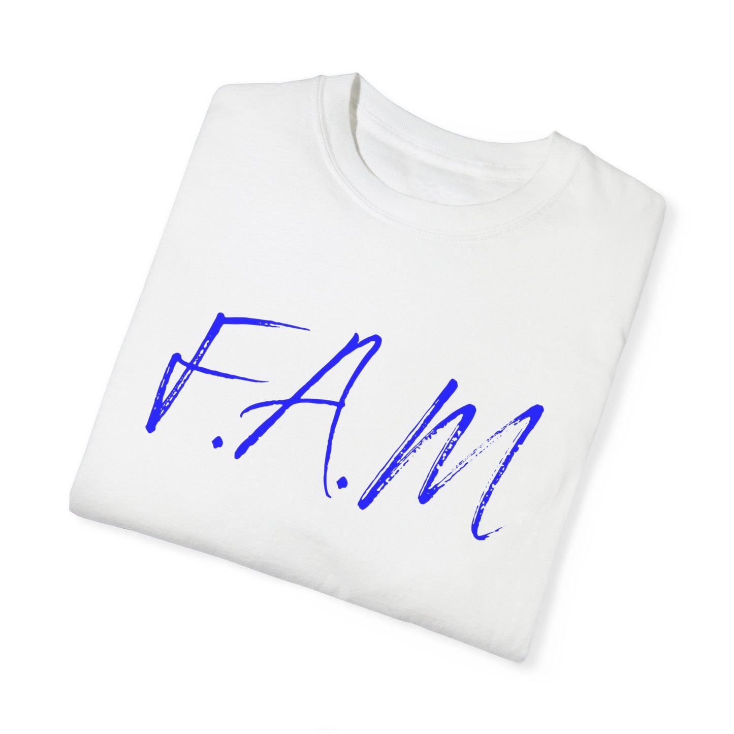 Fam Christian Blue Letters & Image