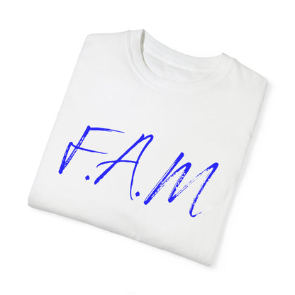 Fam Christian Blue Letters & Image