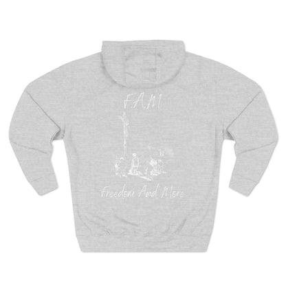 Fam Hoodie White Words