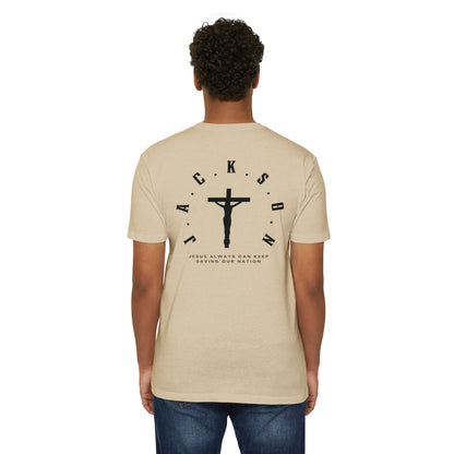 Jackson Black Cross & Letters Blended