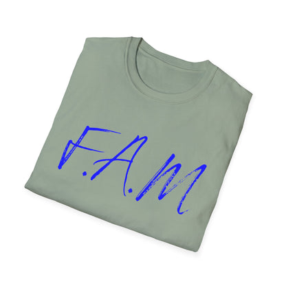 Fam Christian Blue Letters & Image