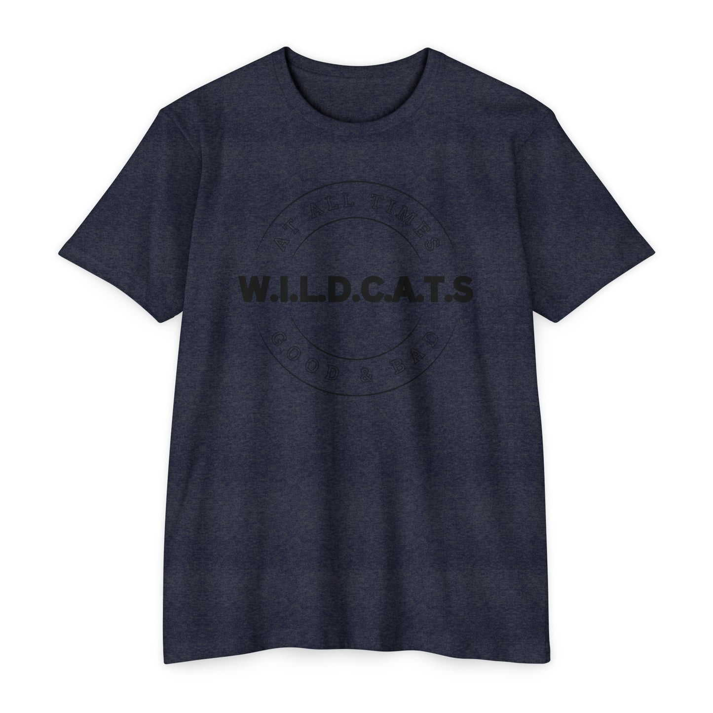 Wildcats Christian Black Letters & Picture