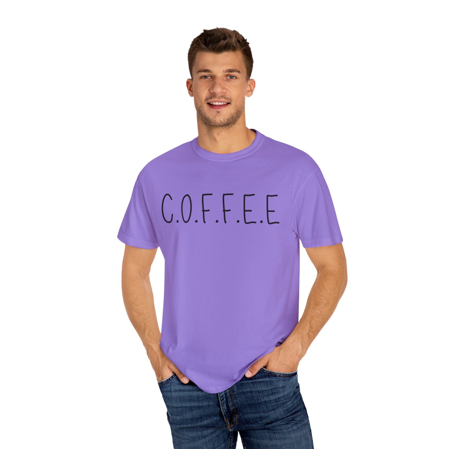 Specialty Adult Coffee Christian Blue Words & Men Image