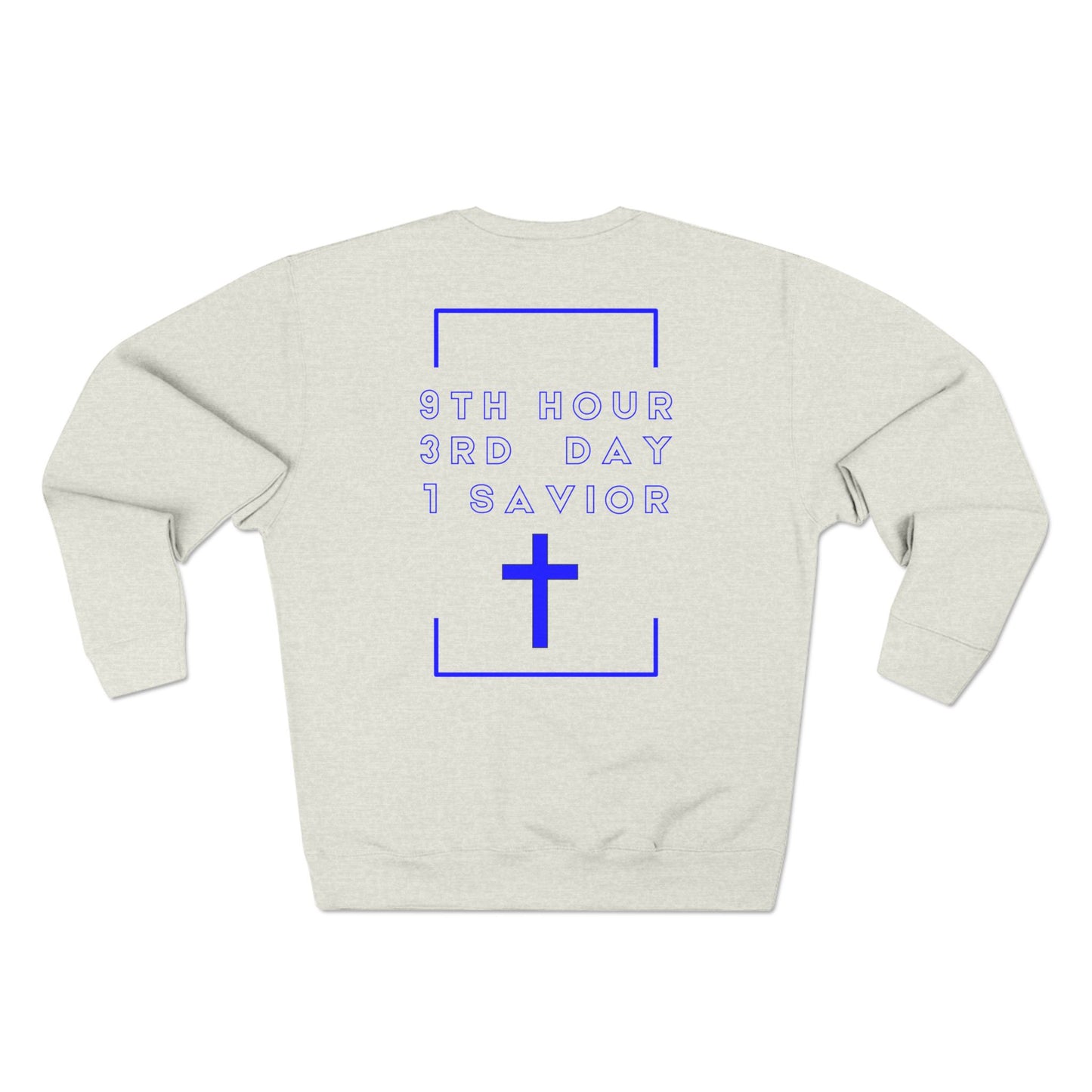 931 Crewneck Blue Words