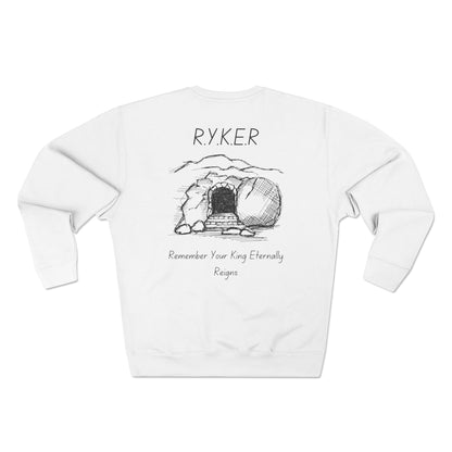 RYKER Christian Black Letters Crewneck