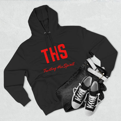 Adult THS Christian Red Letters Hoodie