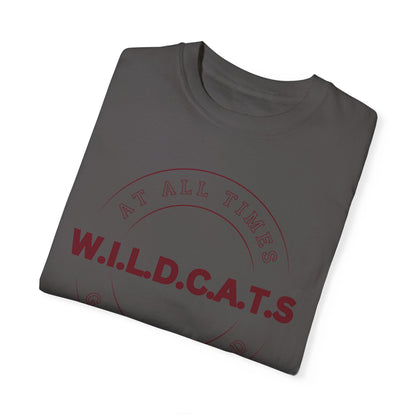 Wildcats Christian Marron Letters & Picture