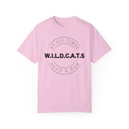 Wildcats Christian Black Letters & Picture