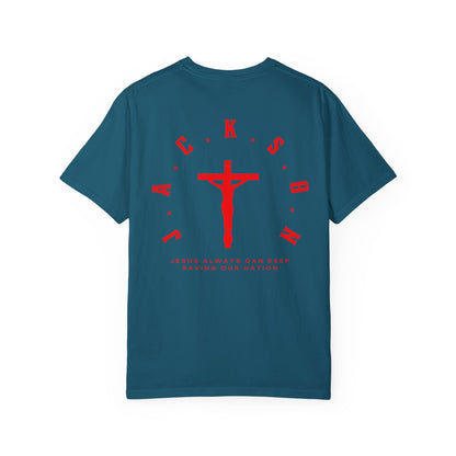 Jackson Believing Christian Red Letters & Cross