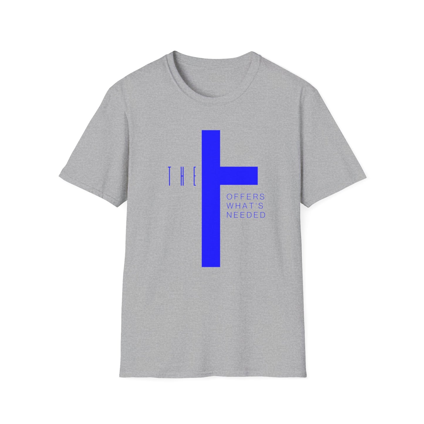 T-Town Blue Cross & Letters Blended