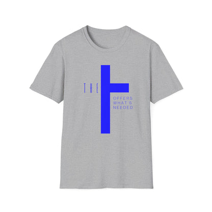 T-Town Blue Cross & Letters Blended