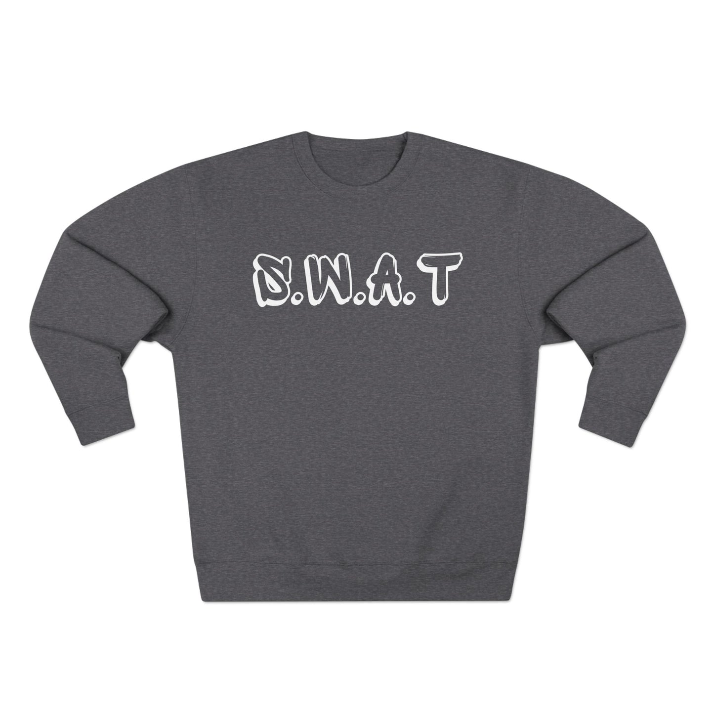 Swat Christian White Words Crewneck