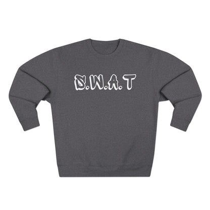 Swat Christian White Words Crewneck