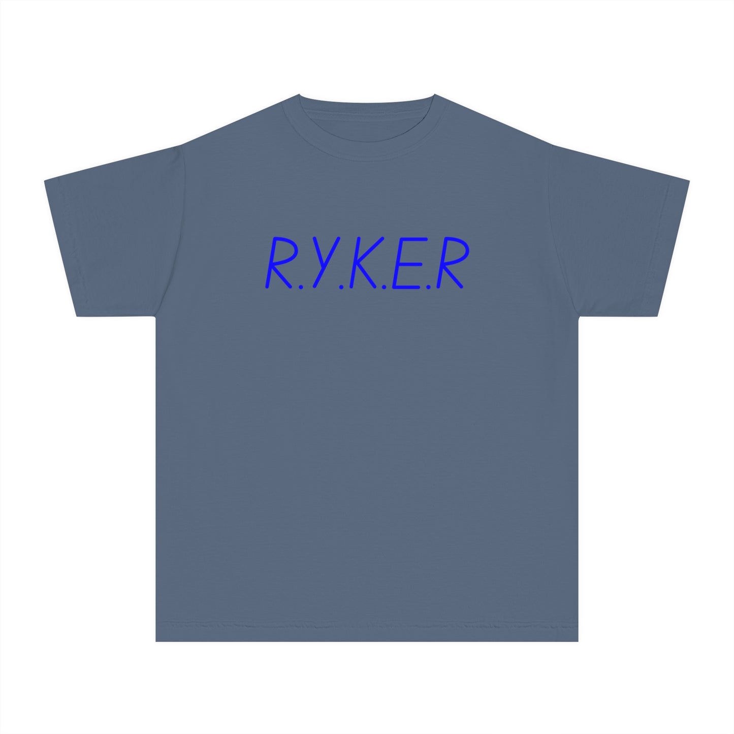 Youth RYKER Christian Blue Letters