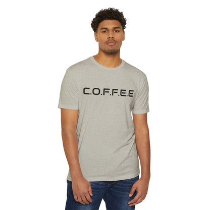 Adult Coffee Christian Black Words Only Blended