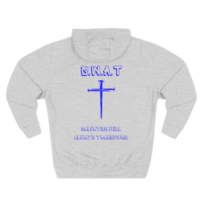 Swat Christian Blue Words Hoodie