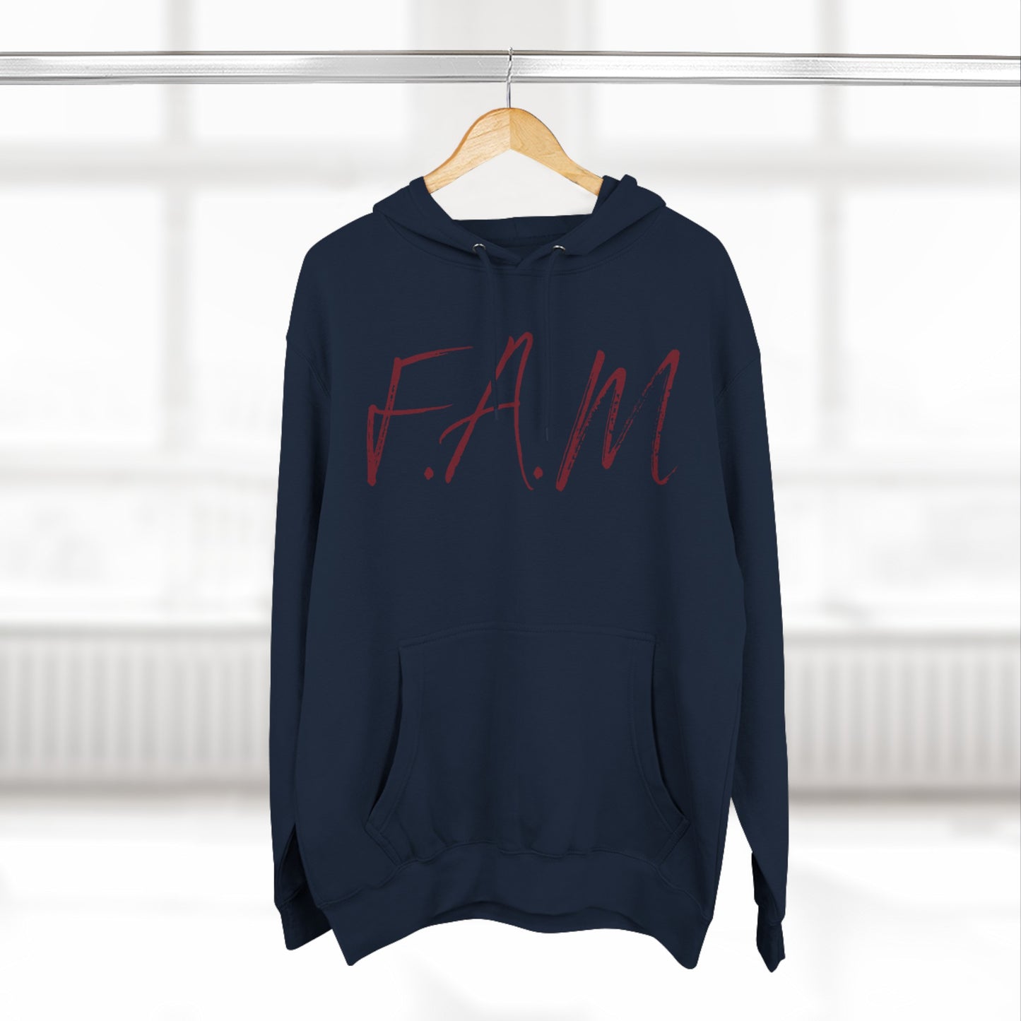 Fam Hoodie Marron Words