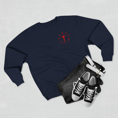 Jackson Red Cross & Letters Crewneck