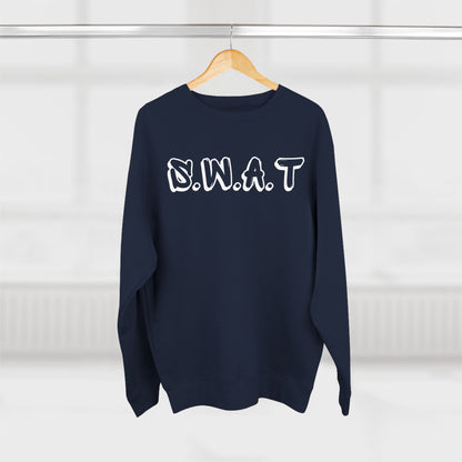 Swat Christian White Words Crewneck