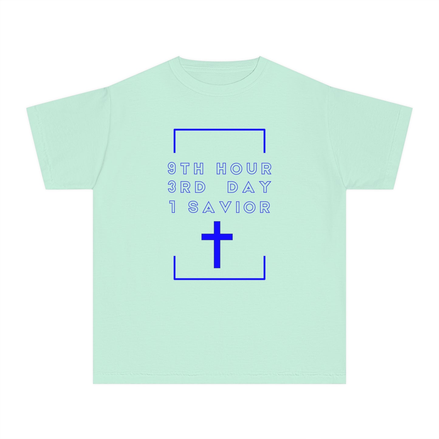 Youth 931 Christian Blue Letters