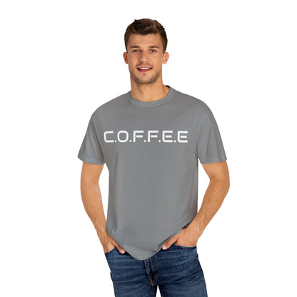 Adult Coffee Christian White Words Only